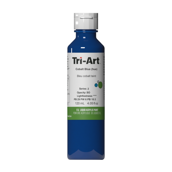 Load image into Gallery viewer, Tri-Art Liquid Acrylic Paint : Cobalt Blue
