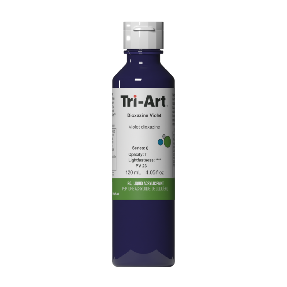 Load image into Gallery viewer, Tri-Art Liquid Acrylic Paint : Dioxazine Violet
