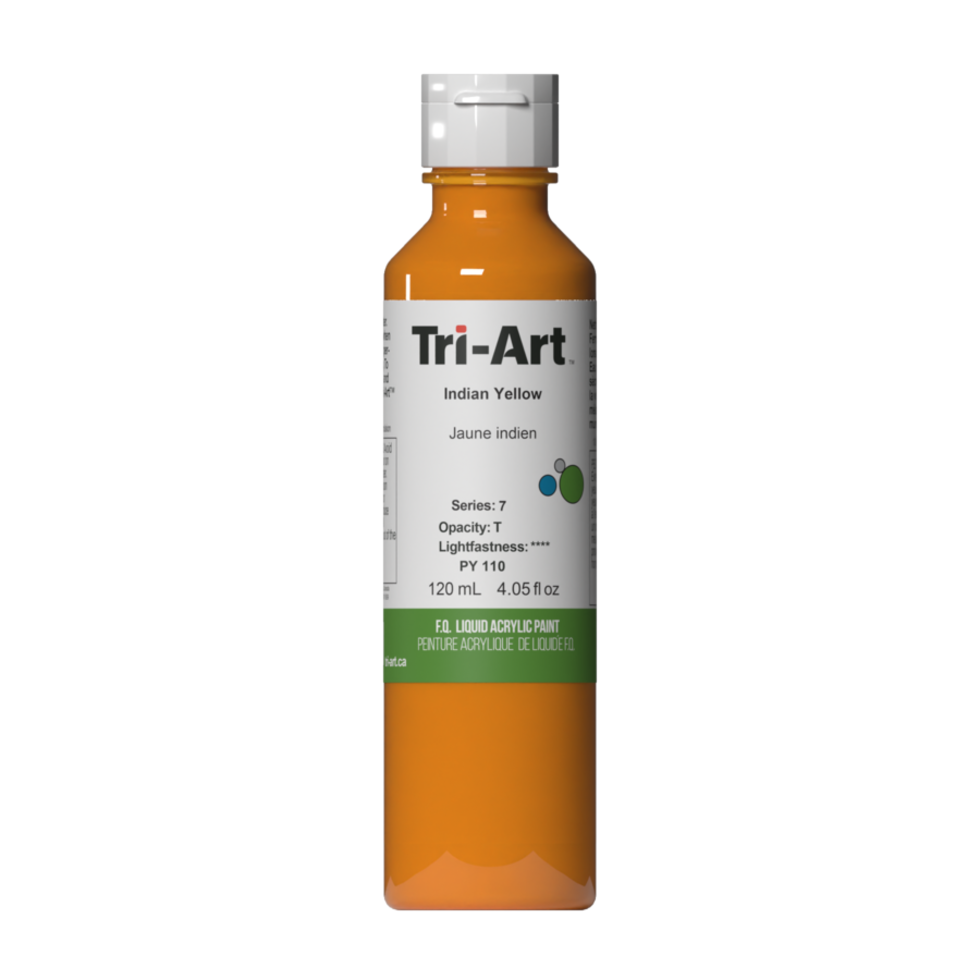 Tri-Art Liquid Acrylic Paint : Indian Yellow