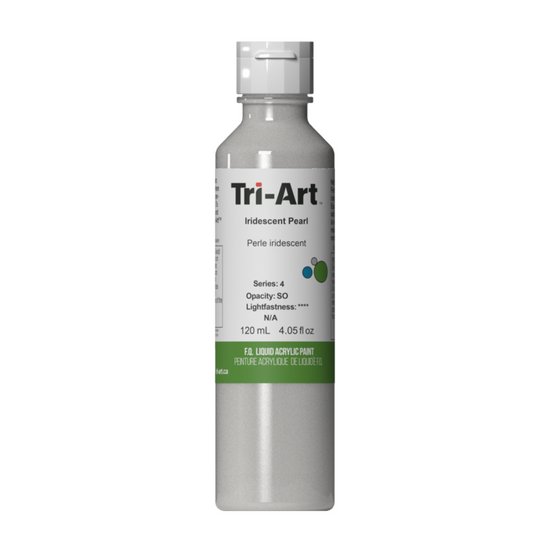 Tri-Art Liquid Acrylic Paint : Iridescent Pearl