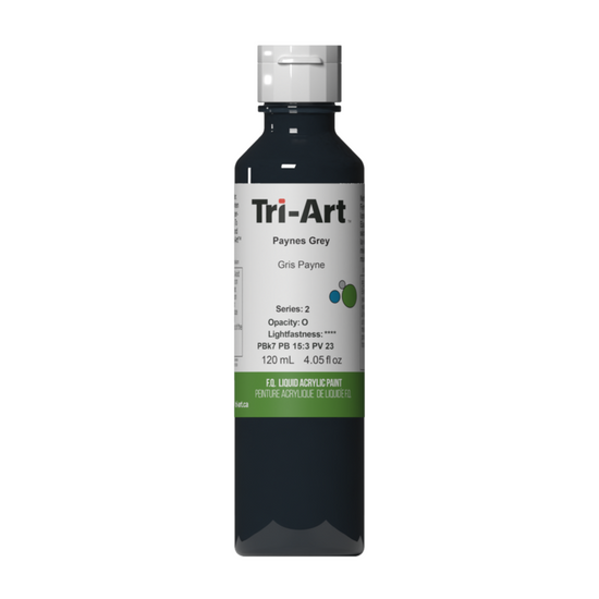 Load image into Gallery viewer, Tri-Art Liquid Acrylic Paint : Payne&amp;#39;s Grey

