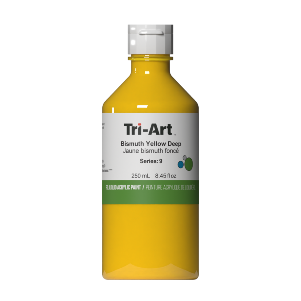 Tri-Art Liquid Acrylic Paint : Bismuth Yellow Deep