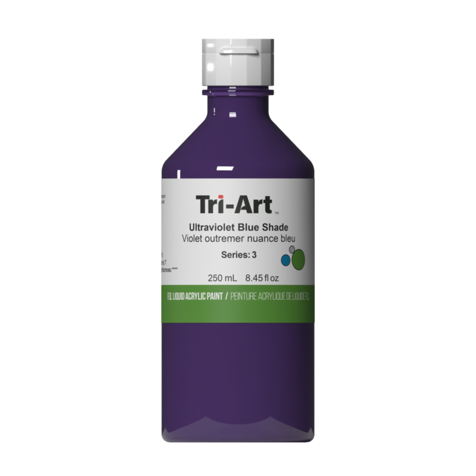 Tri-Art Liquid Acrylic Paint : Ultramarine Violet B.S.